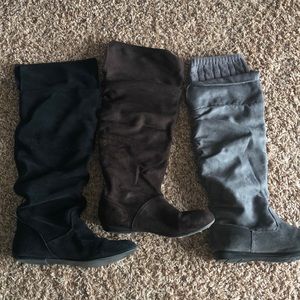 Slouchy boot lot